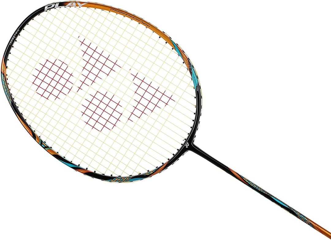 YONEX Graphit Badmintonschläger Astrox Lite Serie (G4, 77 g, 13,6 kg Spannung) 88D PLAY - GOLD, 88D