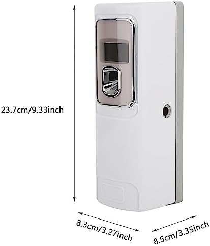 Lufterfrischer-Zufuhr, elektrische LCD-Anzeige Automatische sprühfreie an der Wand befestigte Spray-