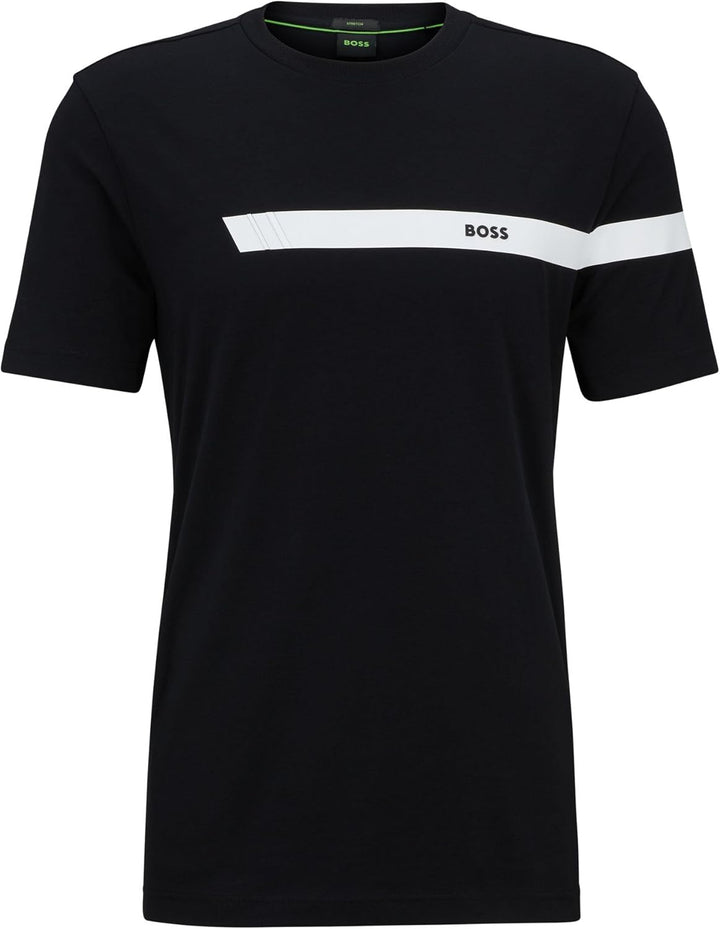 BOSS Herren Tee 2 L Black1, L Black1