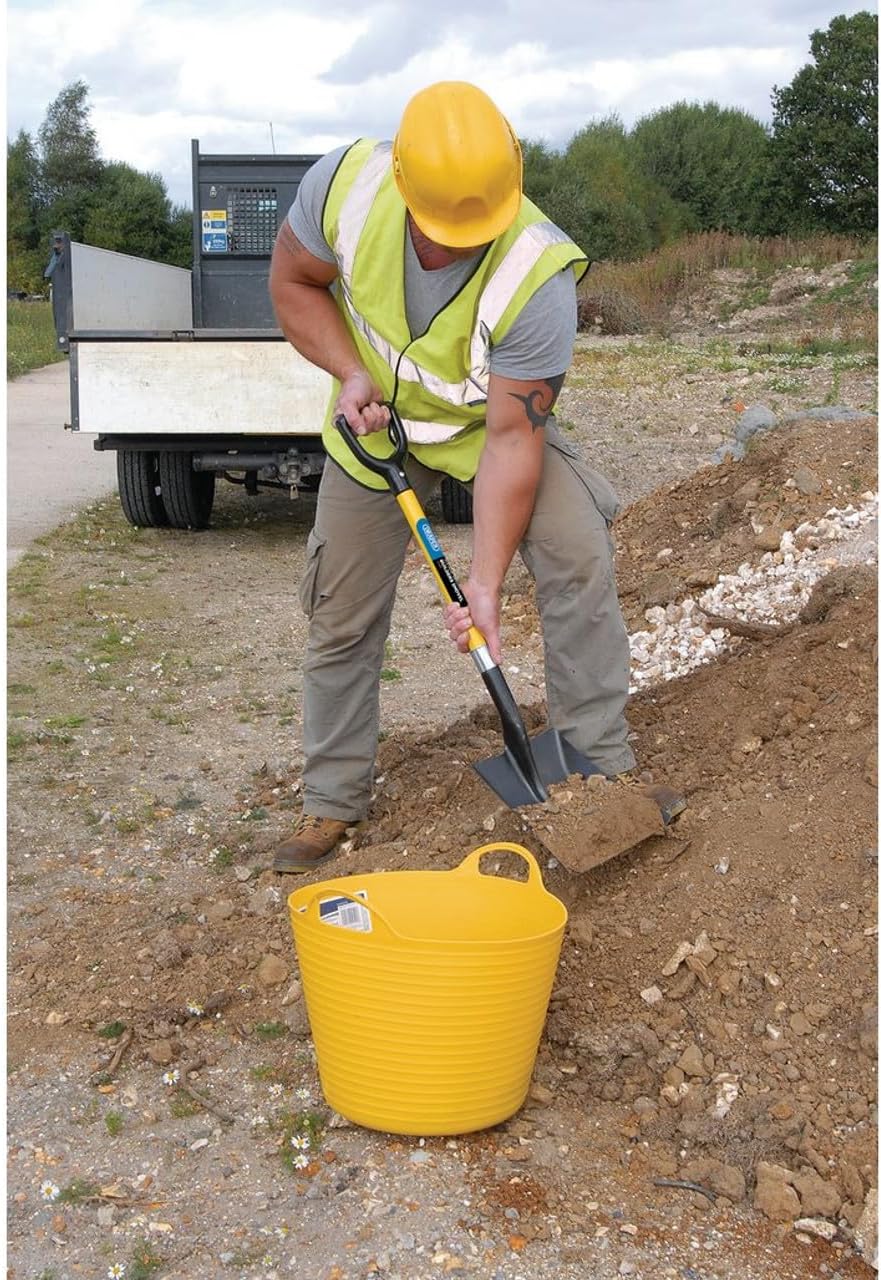Draper 57567 Square-Mouth Shovel with Fibreglass Handle Quadratischer Mund, Quadratischer Mund