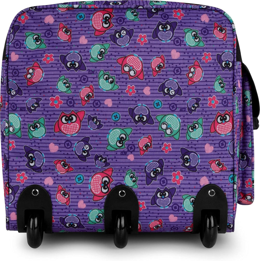 normani XXXL - Schwarzer Trolley - Jumbo Travel - grosse und leichte Reisetasche mit 2 Rollen für Da
