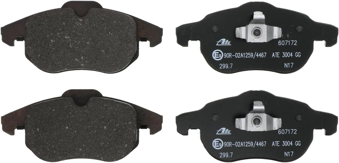 ATE 13.0460-7172.2 Bremsbelagsatz, Scheibenbremse