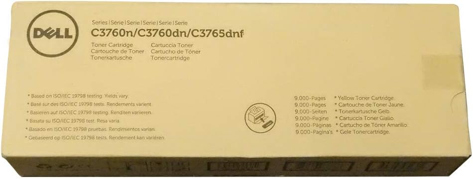 Dell 84JJX Toner für C3760N 59311118, 5000 Seiten, cyan