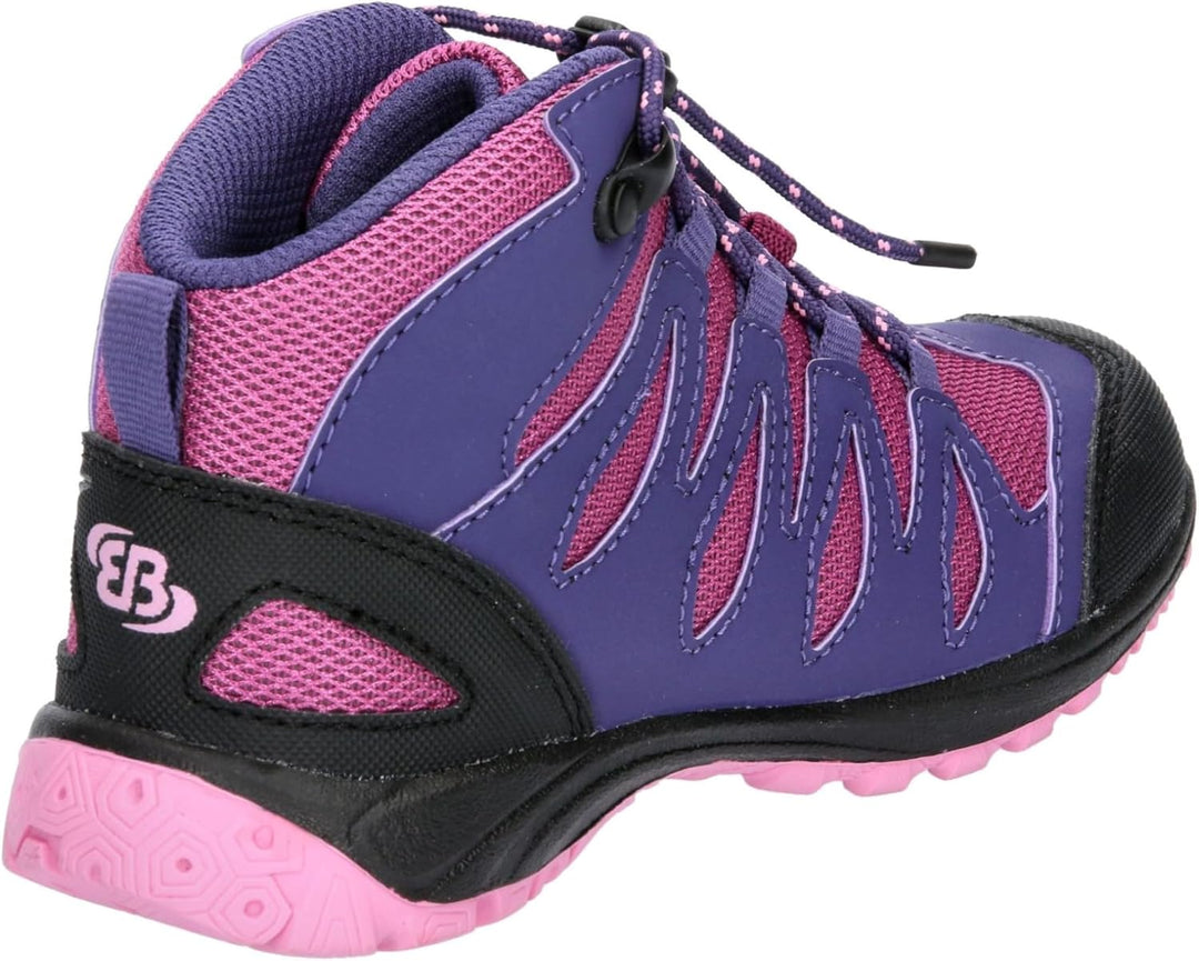 Brütting Mädchen Expedition Kids High Cross-Laufschuh, 28 EU Lila Rosa