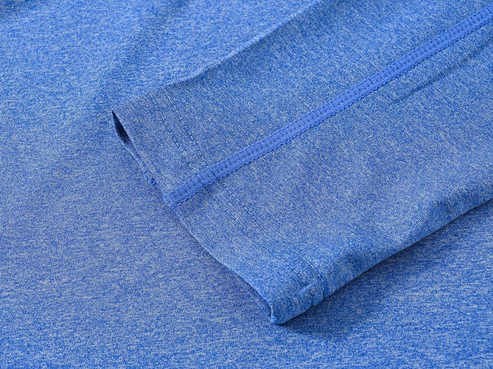 donhobo Damen Sport Shirt Langarm T-Shirt Schnelltrocknend Gym Yoga Fitness Training Laufshirt mit 1