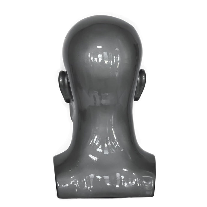 MIAOMANZI Männliche Schaufensterpuppe Kopf Professionelle Manikin Kopf für Display Perücken Hüte Kop