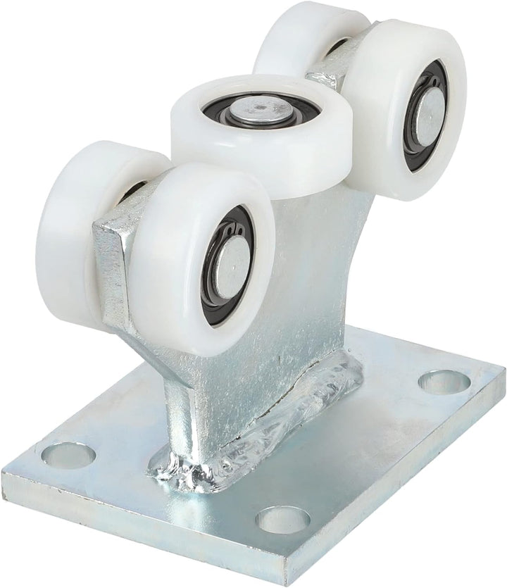 KOTARBAU® Laufrolle für Schiebetor ohne Höheneinstellung ⌀ 43 mm 5 Rollen Robuste Ausstattung für Ih