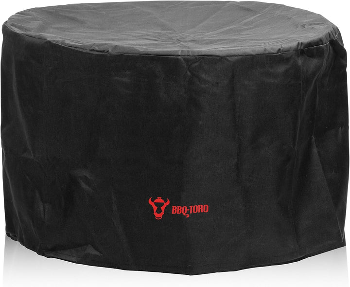 BBQ-Toro Feuerschale Ø 60 cm | Rostoptik | Kippbare Feuerstelle mit Dreibein Gestell | 3in1 Feuerkug