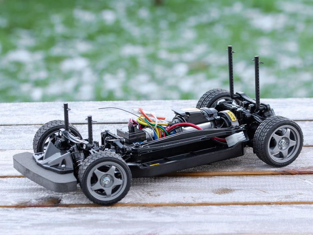 TAMIYA TAM58667 58667 Audi 300058667-1:10 RC Quattro Rally A2 (TT-02), ferngesteuertes Auto/Fahrzeug