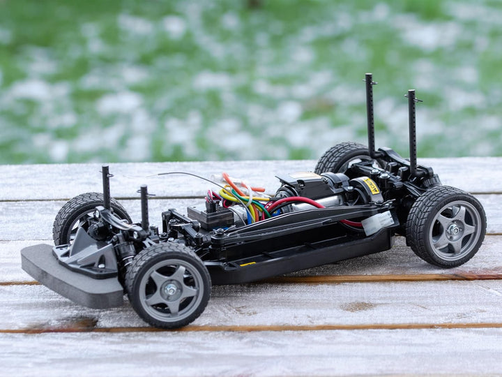 TAMIYA TAM58667 58667 Audi 300058667-1:10 RC Quattro Rally A2 (TT-02), ferngesteuertes Auto/Fahrzeug