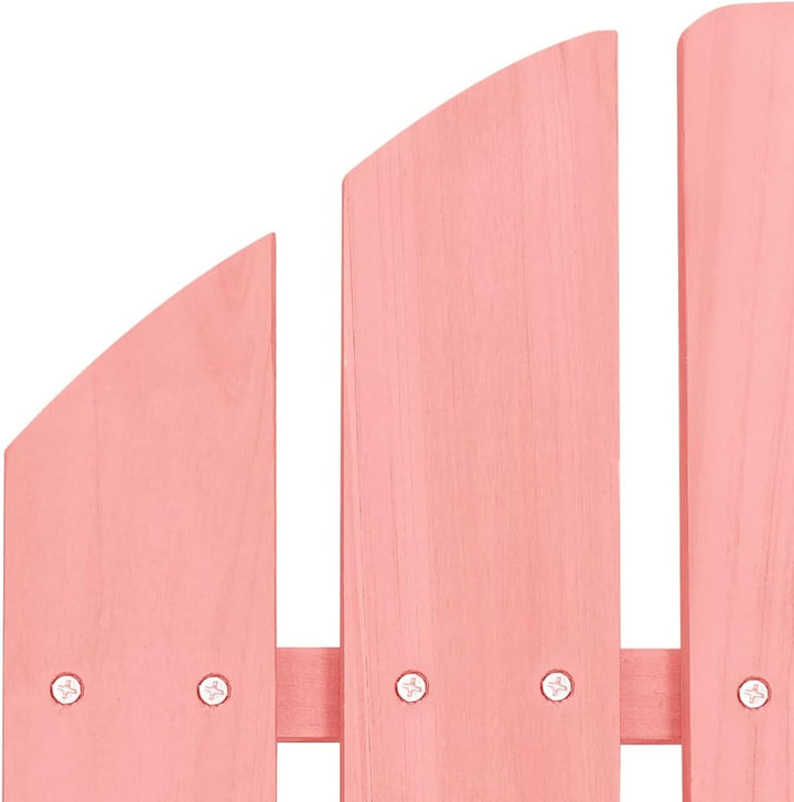 Tidyard Adirondack-Gartenstuhl mit Fussstütze Gartensessel Adirondack Chair Gartenstühle Outdoor-Stu