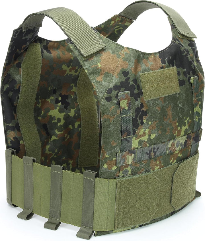 Zentauron Plattenträger Vulcan Minimal Low Profil Plate Carrier Hülle Militär Polizei Security Schut