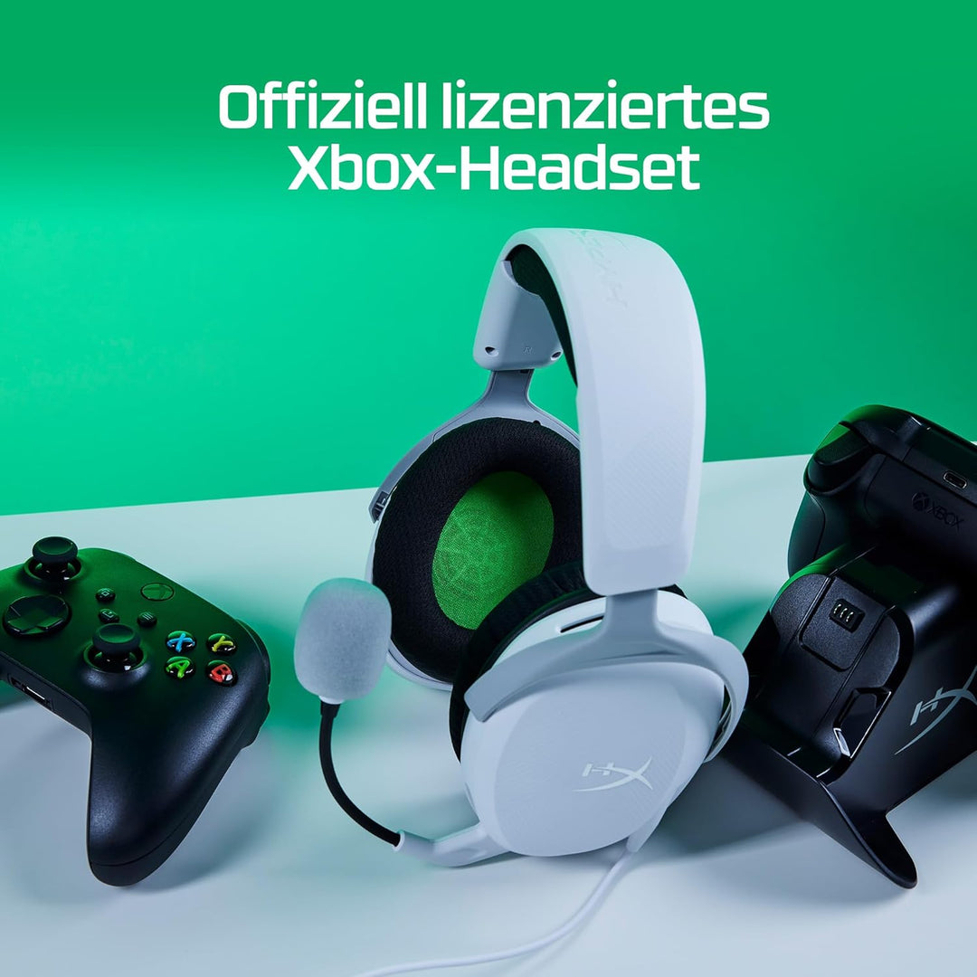 HyperX CloudX Stinger 2 Core – Gaming-Headset für Xbox, leichte Over-Ear-Headsets mit Mikrofon, Schw
