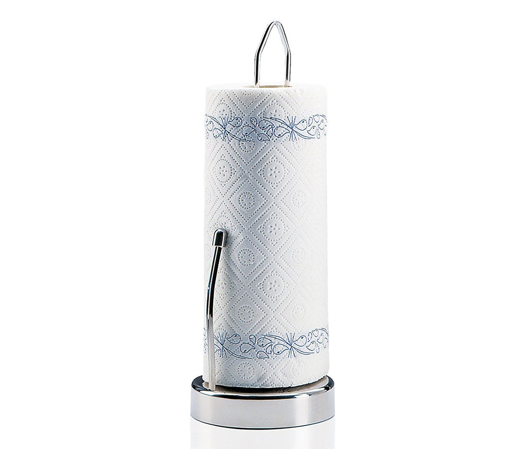Küchenprofi Papierrollenhalter DELUXE , Freistehender Küchenrollenhalter mit Stopper , Papier lässt
