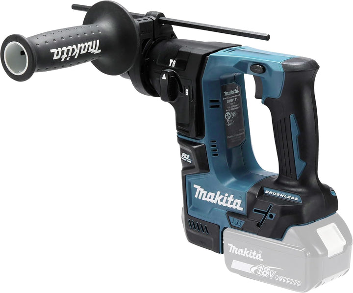 Makita DHR171Z Akku-Bohrhammer SDS-PLUS 18V (ohne Akku, ohne Ladegerät) ohne Ladgerät Single, ohne L