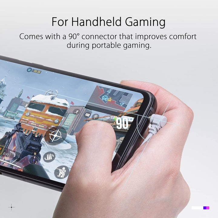 ASUS ROG Cetra II Core Moonlight In-Ear-Gaming-Kopfhörer (Treiber aus Flüssigsilikonkautschuk (LSR),