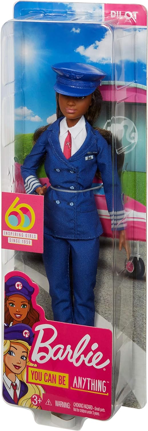 Barbie 60th Anniversary Pilotin Puppe