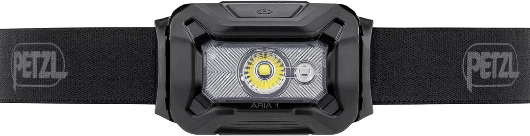 Petzl, Aria 1 Rgb, Frontallampe, Schwarz, U, Unisex Erwachsener, Schwarz