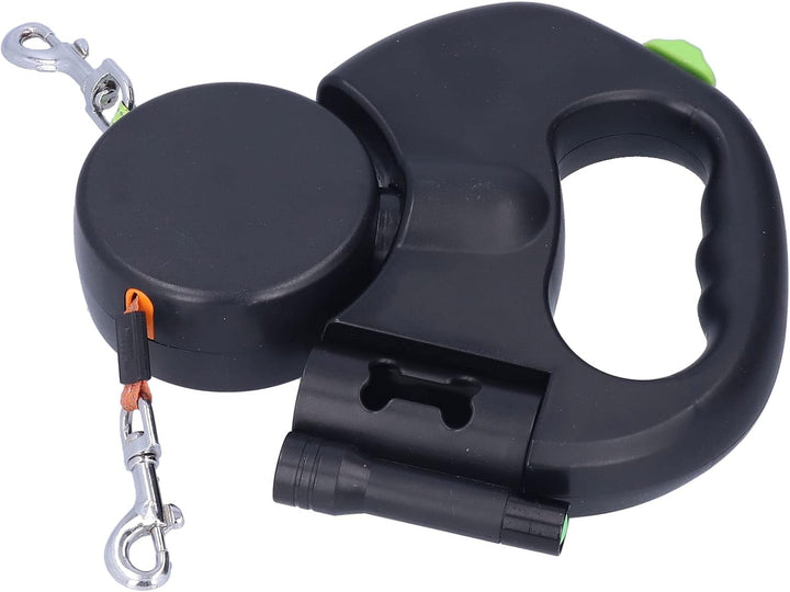 Nimomo Hundeleine, Automatische Leinen Hundeleine Einziehbare Doppel-Hundeleine Dog Lead Pet Leash 1