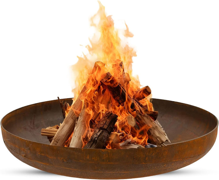 BonFeu BonBowl Feuerschale 80cm - Feuerschalen für den Garten - Feuerstelle Outdoor - Feuerschale mi