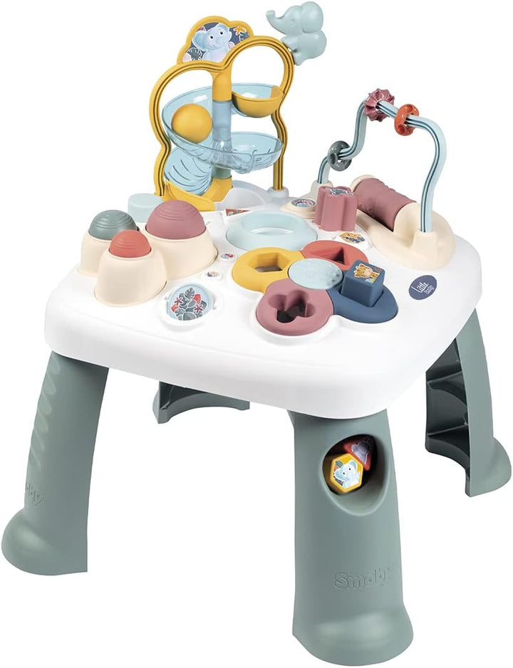 Smoby Toys - Little Smoby Spieltisch ab 1 Jahr - Activity-Tisch mit Lern- und Motorik-Spielzeug für
