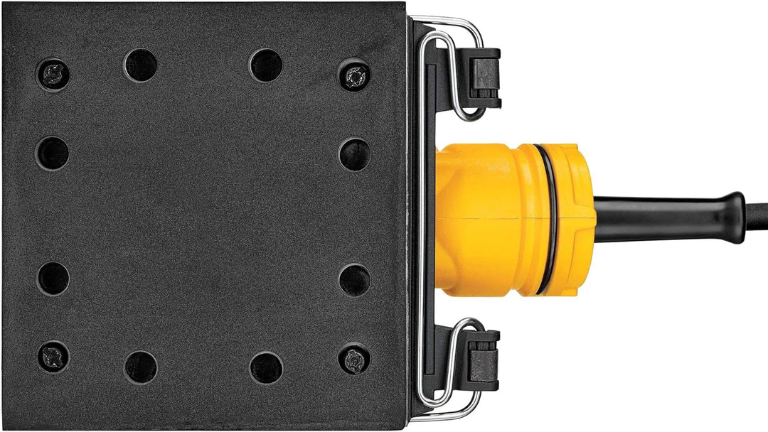 DeWalt Vibratiosnschleifer/ Schwingschleifer (230 Watt, Schwingkreis-ø 1.6 mm, Schleifplatte 108 x 1