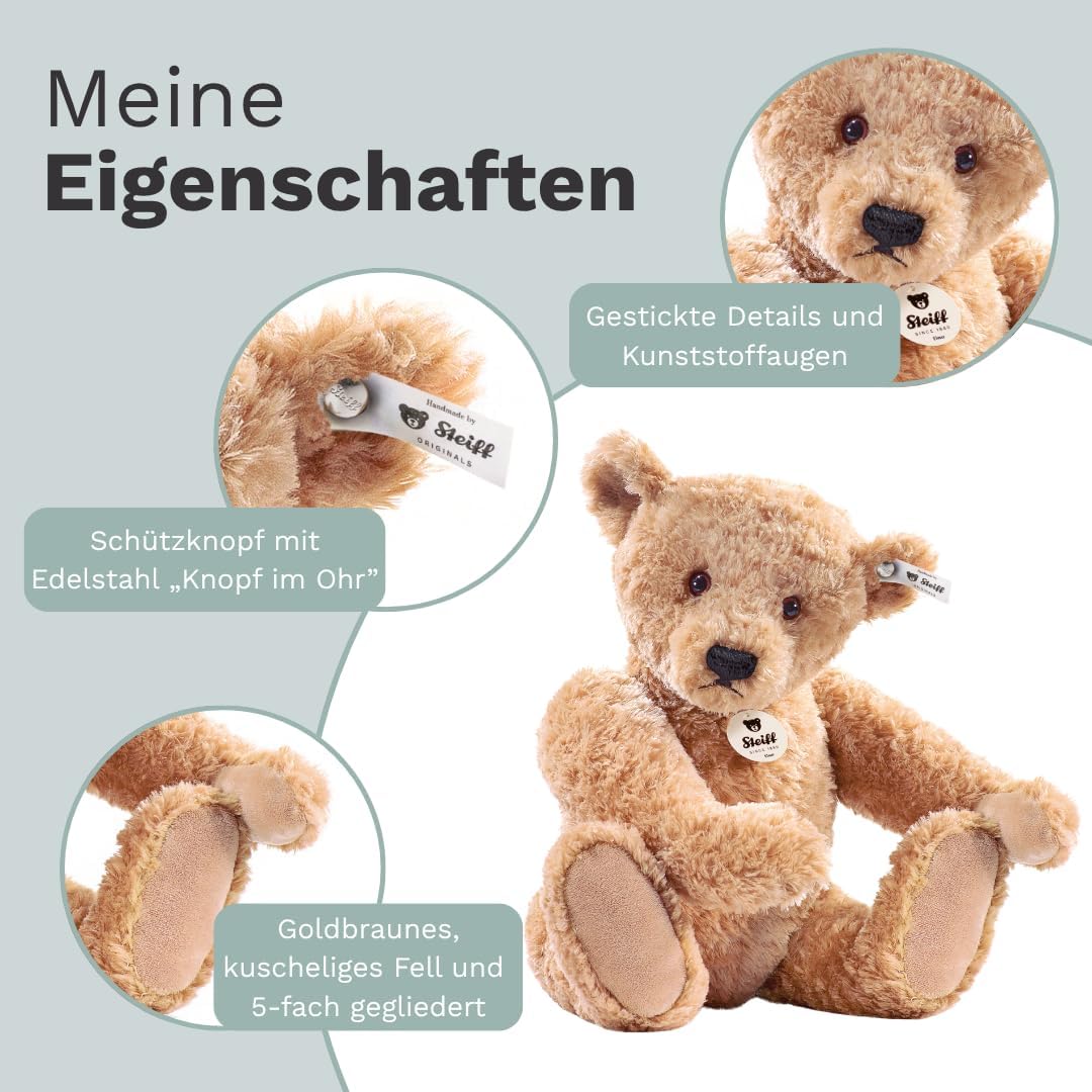 Steiff 022456 Teddyb. Elmar 32 Goldbraun Teddy Bär, 32 cm, 32 cm