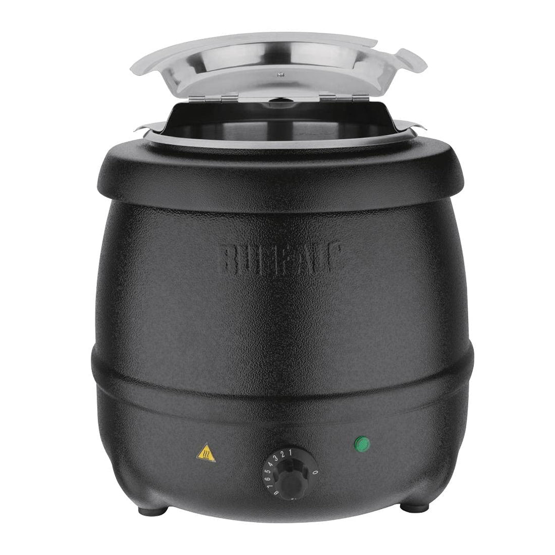Buffalo Soup Kettle. 10 Litre. Black Schwarz 10 Litre/360 x 345 mm