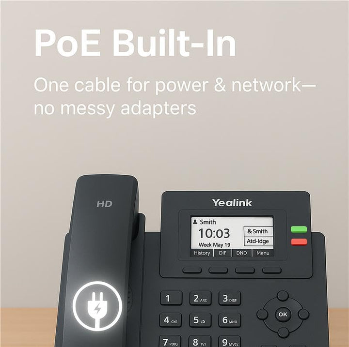 Yealink IP Telefon SIP-T31P Single SIP-T31P, Single SIP-T31P