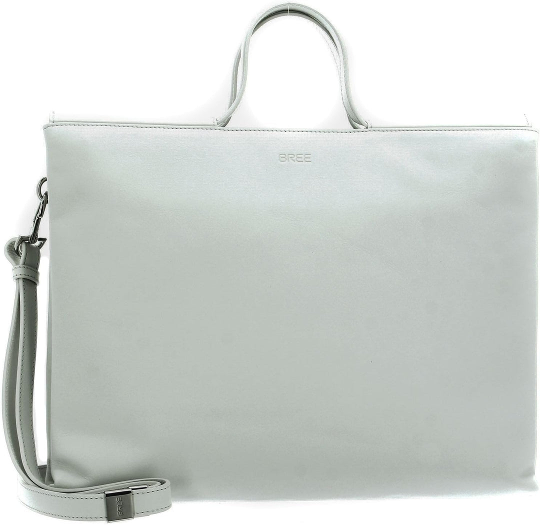 BREE Pure Handtasche Leder 33 cm Laptopfach