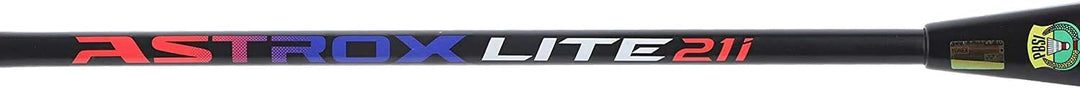 YONEX Graphit Badmintonschläger Astrox Lite Serie (G4, 77 g, 13,6 kg Spannung) Astrox Lite 21i schwa