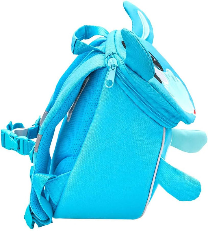 Belmil Kindergartenrucksack mit Brustgurt und Namensschild für 1-3 Jährige/Jungen - Mädchen / 4 L/Gr