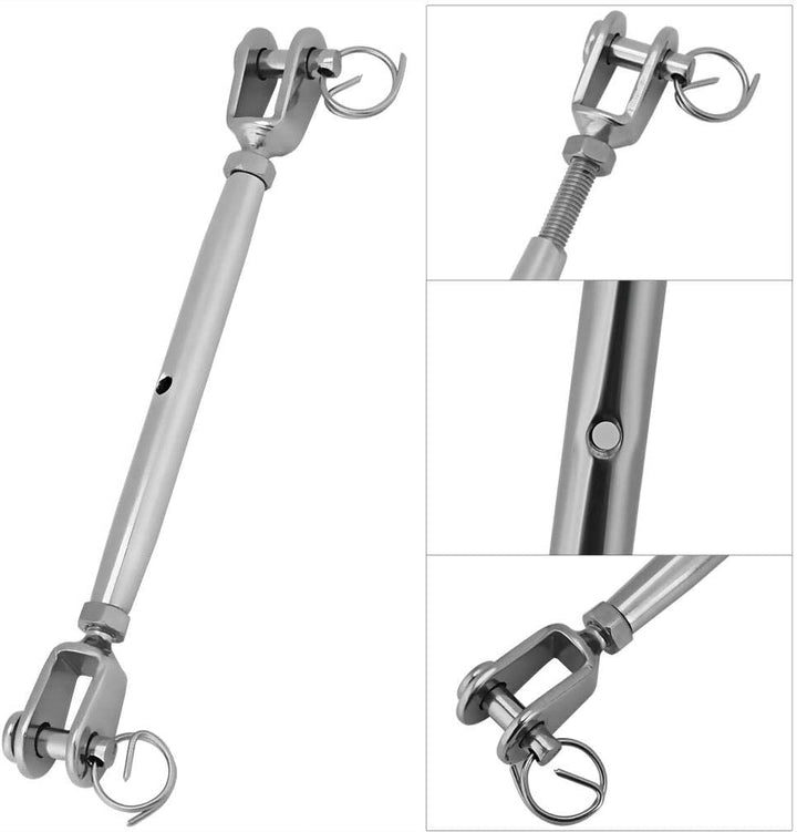 Spannschloss, Spannschloss mit Geschlossener Backe aus Edelstahl 304 Takelageschraube M5 M6 M8 M10 M