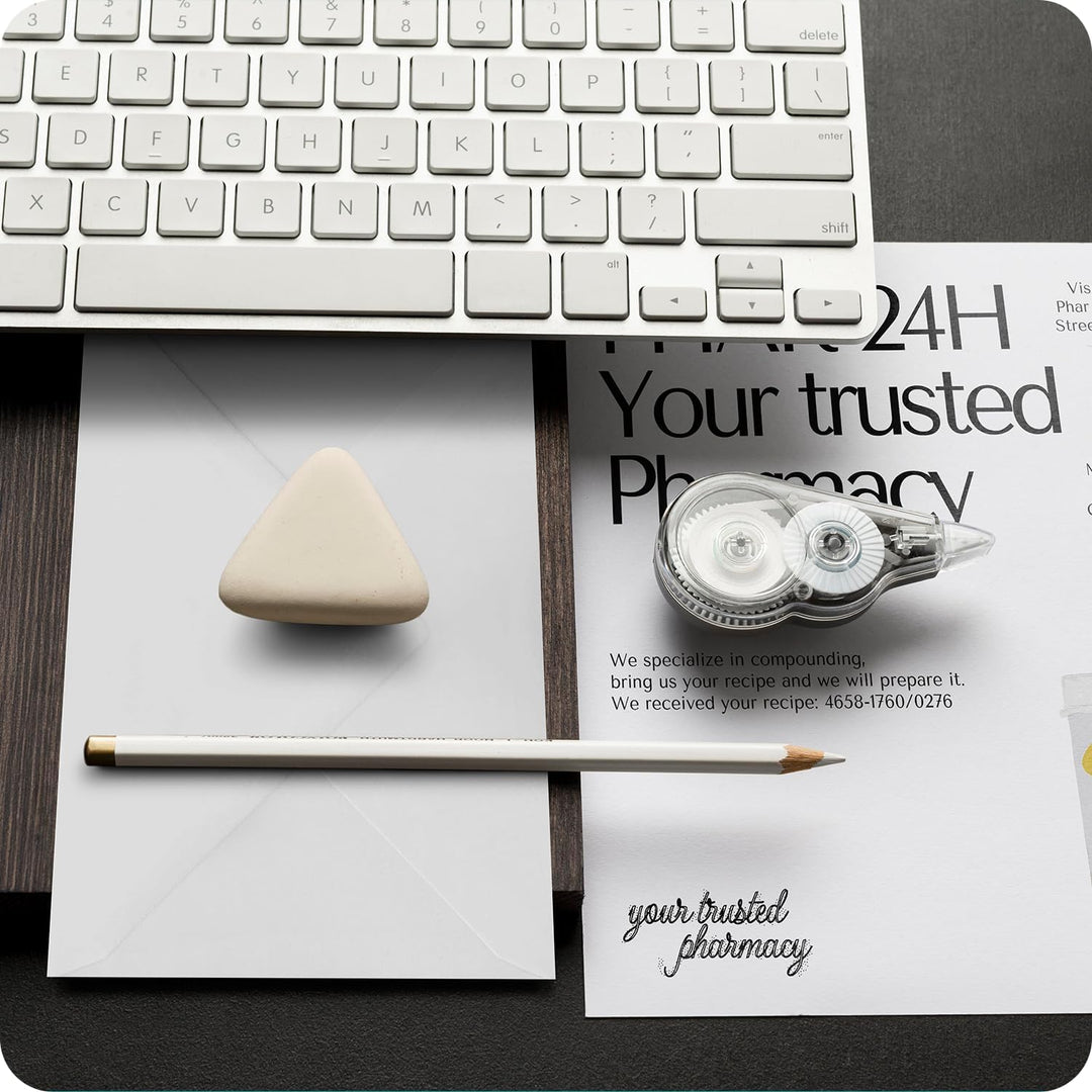 Netuno 100 weisse Briefumschläge DIN C5 162 x 229 mm 120g Aster Smooth White grosse Briefhüllen nass