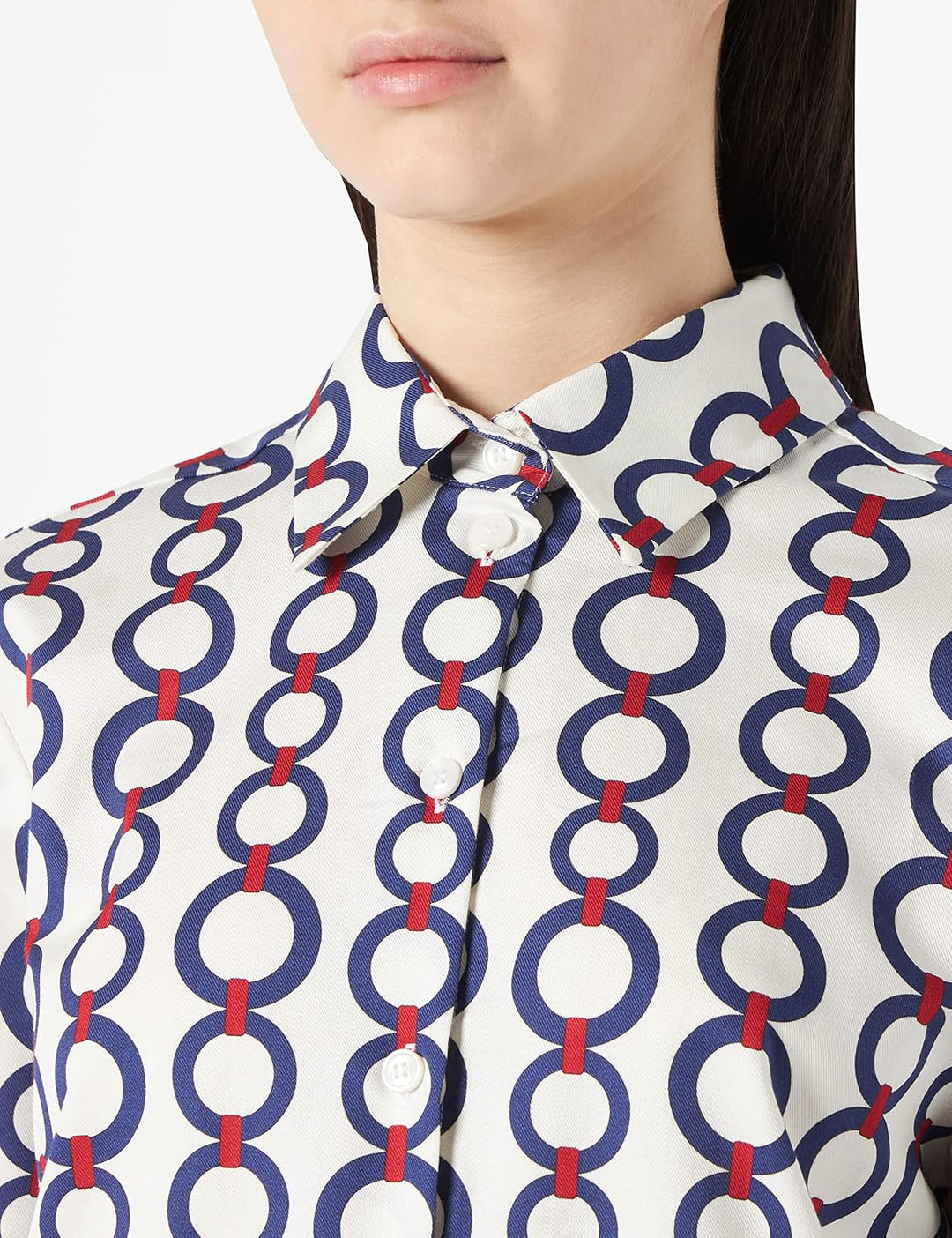 Seidensticker Damen Bluse - Fashion Bluse - Hemdblusenkragen - Langarm - 100% Baumwolle 36 Weiss, 36