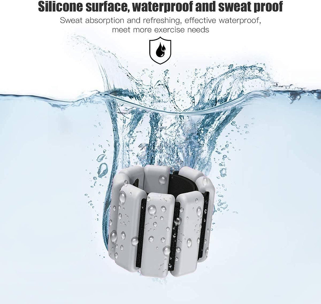 2 PCS Handgelenkgewichte Knöchelgewichte Set Gewichtsmanschetten für Fuss oder Handgelenk auf Bewegu