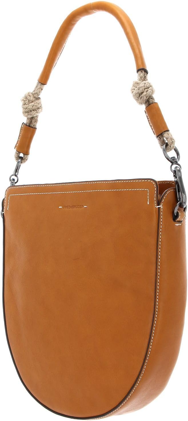 FREDsBRUDER Veg Tan Collection Sailor Shoulder Bag Dark Honey