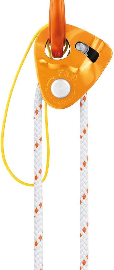 PETZL Pur Line 6 Mm Umhängeband Hyperstatisch, Ultraleicht und ultrastark 65 m Weiss / Orange, 65 m