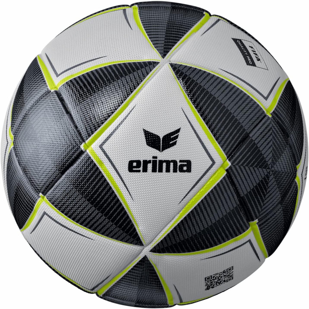 Erima Equipment - Fussbälle Senzor-Star Match Fluo Winter Spielball schwarz/grau 5, schwarz/grau 5
