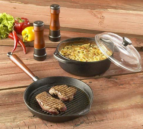 SKEPPSHULT Bräter, Gusseisen, Schwarz, 3 L