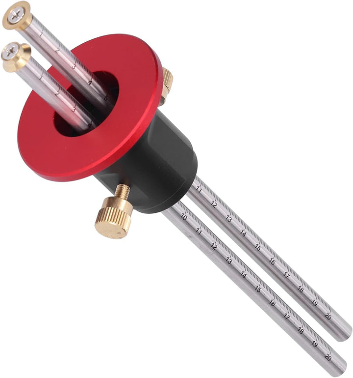 Radmarkierungslehre, Markierungslehre Klingentyp Doppelt, Holzanreisser, Markierungswerkzeug, Holzbe