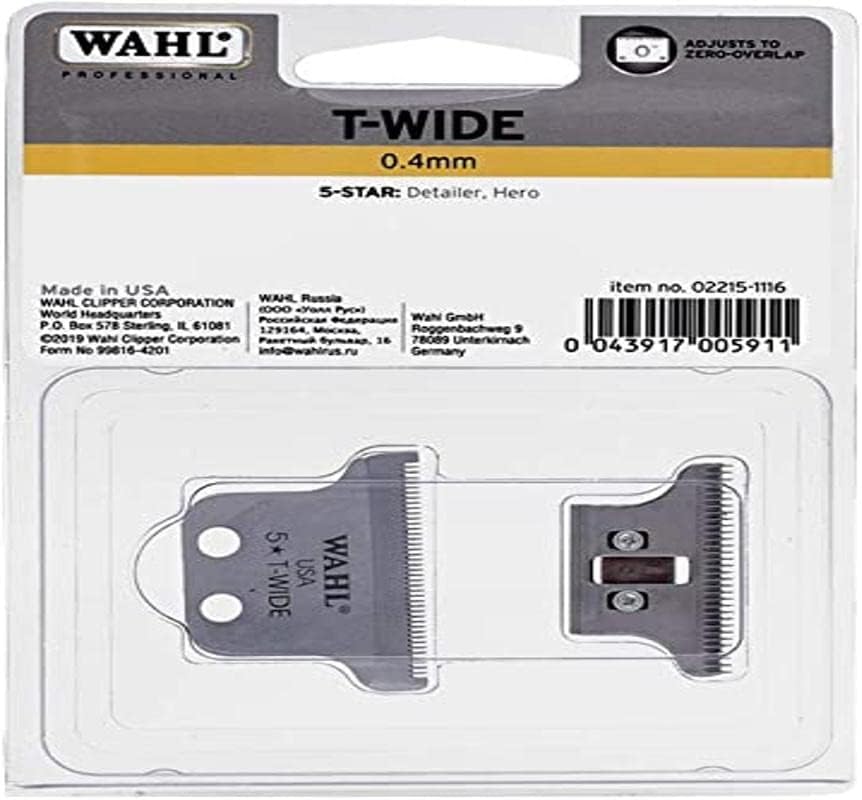 Wahl Detailer T-Wide Einstellbare Trimmerklinge