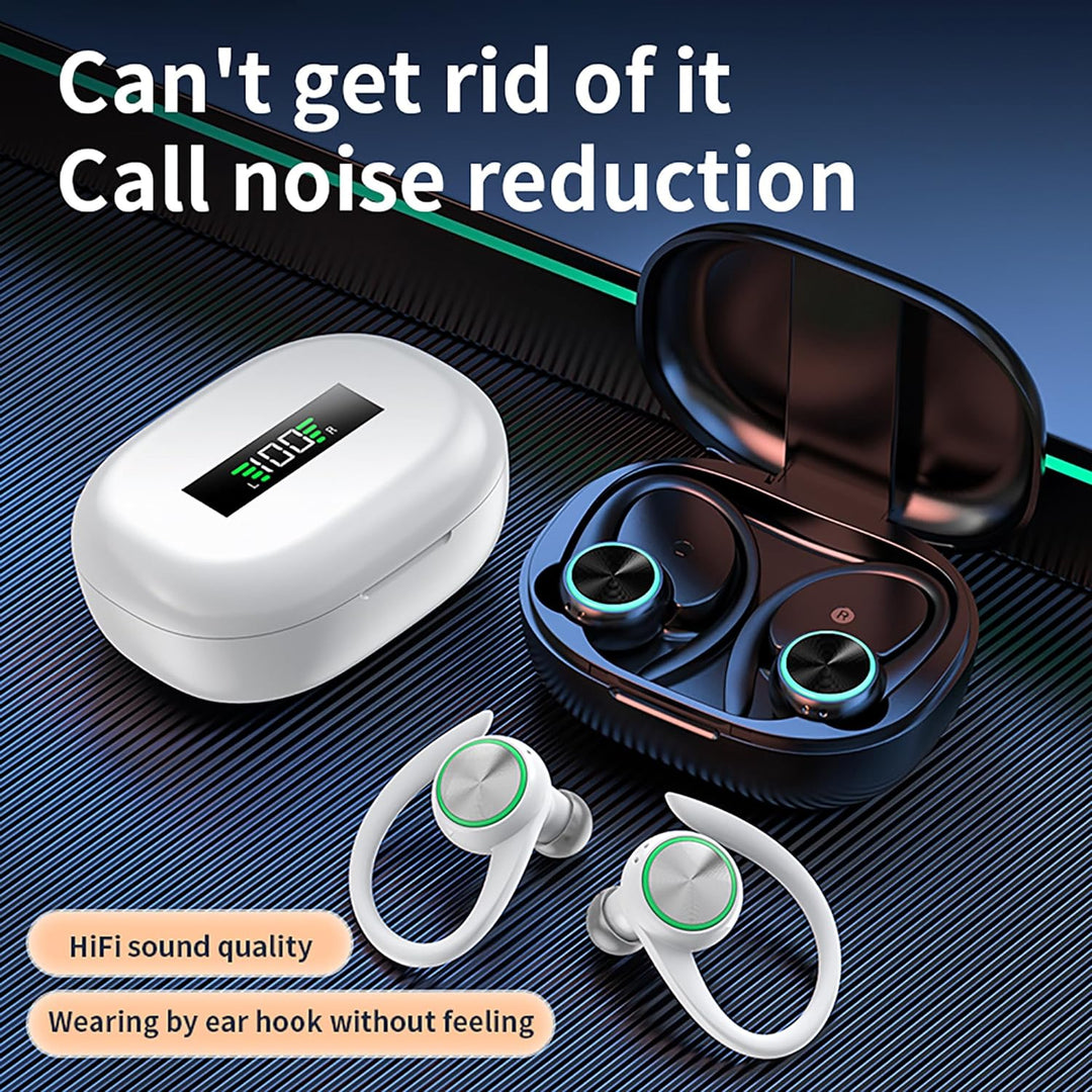 Sportkopfhörer Bluetooth Bügelkopfhörer In Ear Kopfhörer Noise Cancelling Kopfhoerer Inear Earbuds W