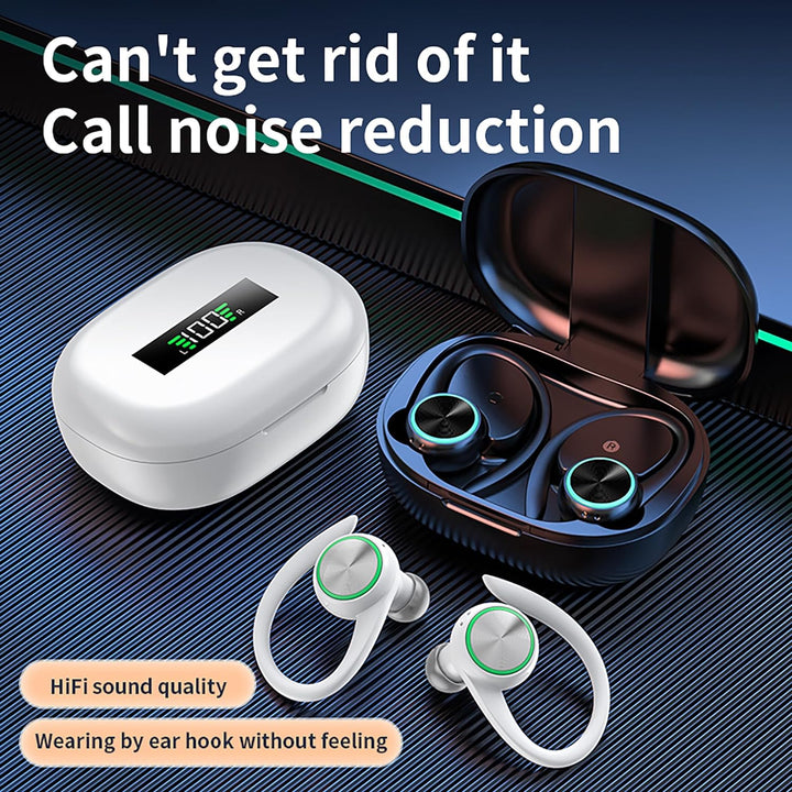 Sportkopfhörer Bluetooth Bügelkopfhörer In Ear Kopfhörer Noise Cancelling Kopfhoerer Inear Earbuds W