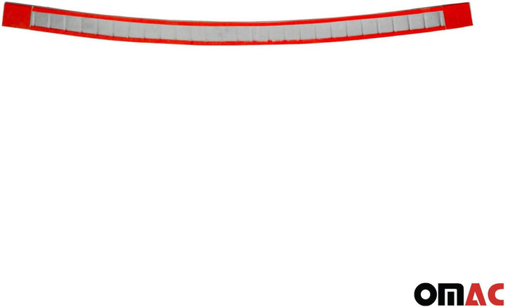 Ladekantenschutz Edelstahl kompatibel mit VW Caddy 2015-2020 Chrom Gebürstet Abkantung Edelstahl Chr