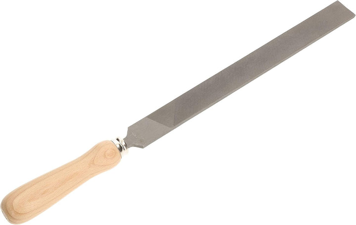 KOTARBAU® Werkstattfeile Flach Länge: 300 mm Hieb 3 (Fein) Handfeile Flachfeile Metallfeile für Meta