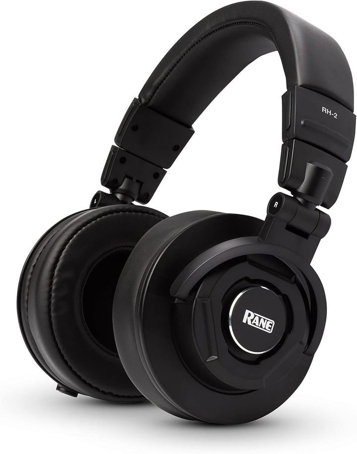 Rane RH2 RH-2 - 50mm Full-Response, High-Fidelity Over-Ear Kopfhörer mit vollständig zusammenklappba