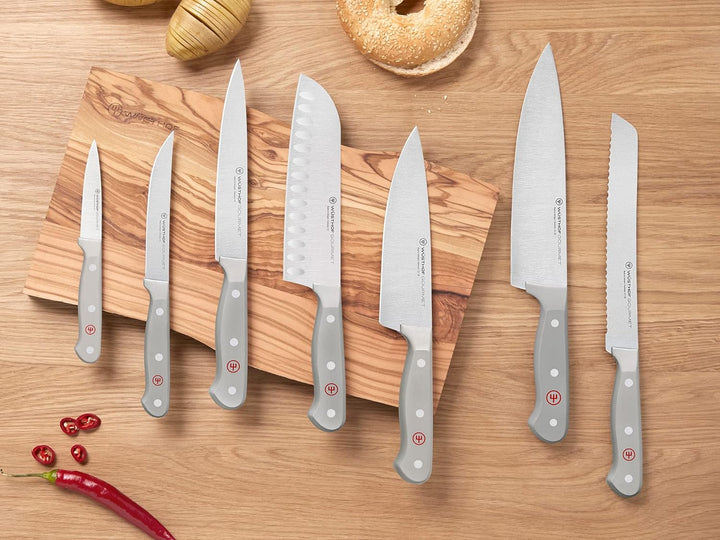 WÜSTHOF Gourmet Gemüsemesser 8 cm, Grau Grau 8 cm Gemüsemesser, Grau 8 cm Gemüsemesser
