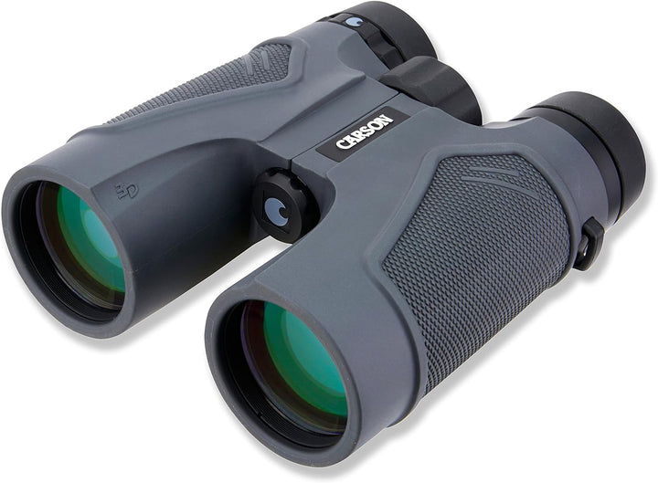Carson Full-Size Fernglas, 8x42mm, wasserdicht und beschlagfrei, HD-Optik (TD-842) 8x42mm Full-Size,