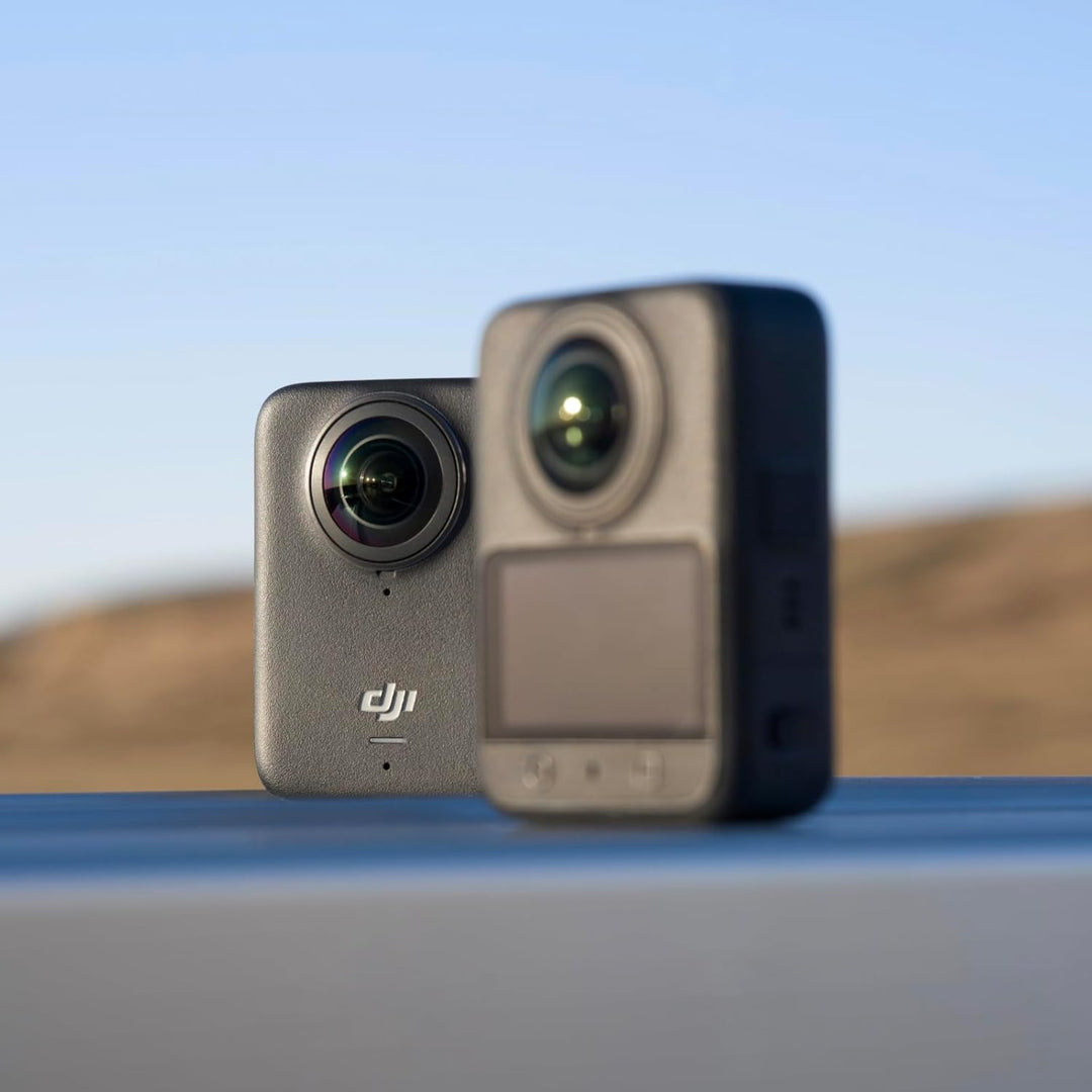 DJI Osmo 360 Standard Combo, 360 Kamera mit 1-Zoll-Sensor für 360° Aufnahmen, Natives 8K 360° Video,
